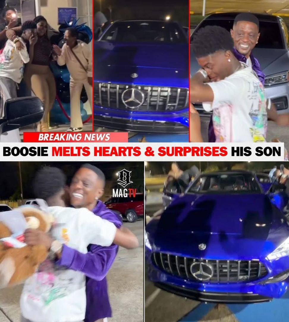 Boosie WARMING HEARTS &amp; SURPRISING His Son with an AMG Benz for His 16th Birthday