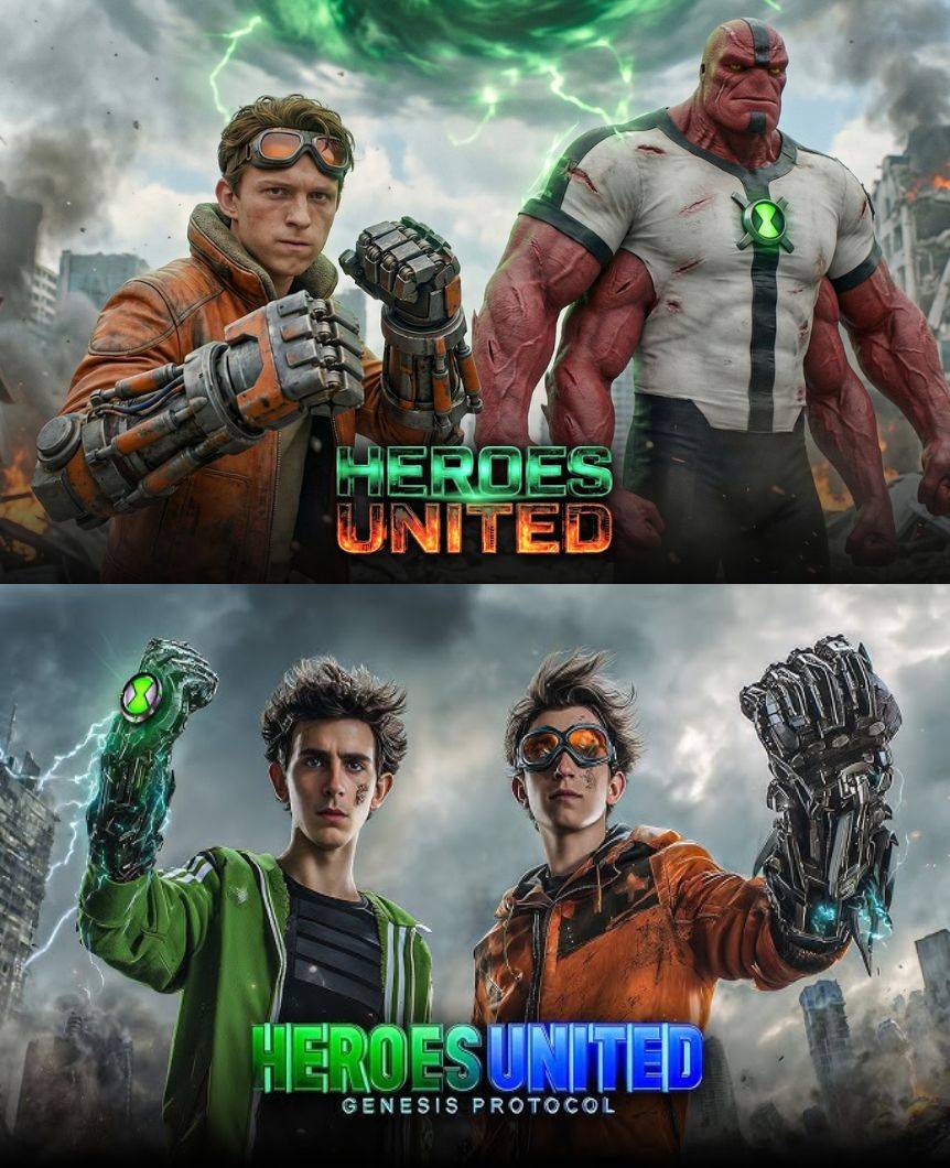 Ben 10 y Generator Rex: Héroes Unidos (2026) – Tom Holland y Timothée Chalamet | Tráiler Conceptual