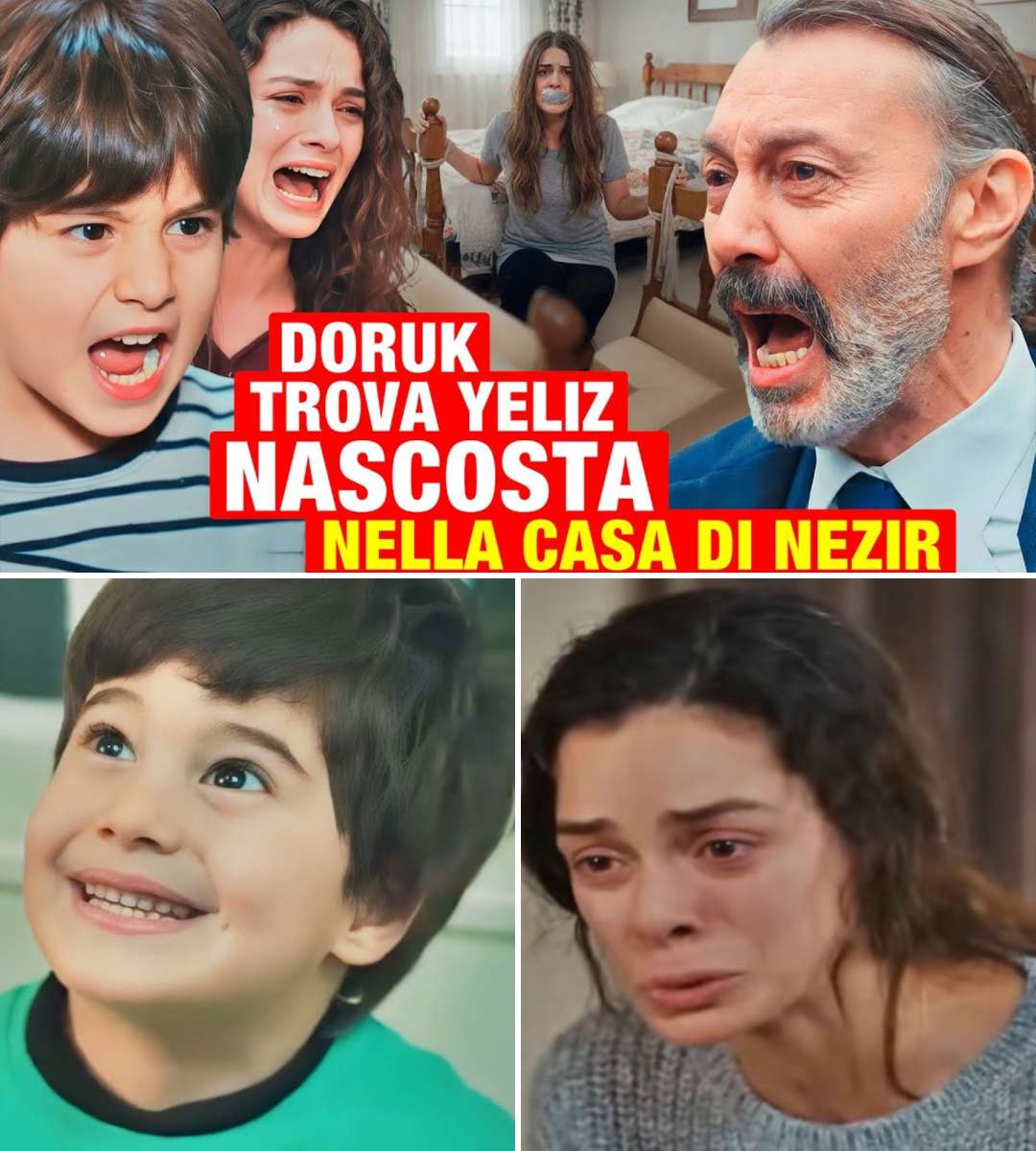 LA FORZA DI UNA DONNA - Doruk scopre Yeliz viva e nascosta in una stanza segreta della casa di Nezir.