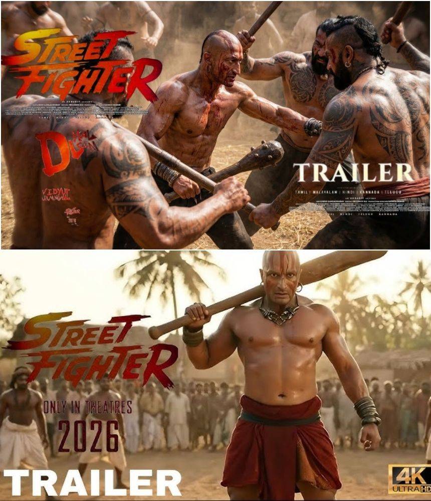 Street Fighter (2026) - Trailer | Vidyut Jammwal | First Look | Roman Reigns | Jason Momoa | Cody R