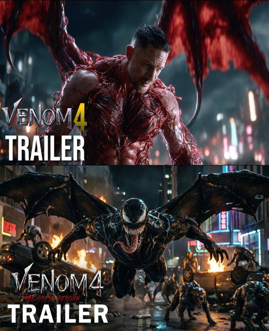 VENOM 4: EL ABISMO RENACIDO (2026) - Primer Tráiler | Tom Hardy, Juno Temple | Concepto