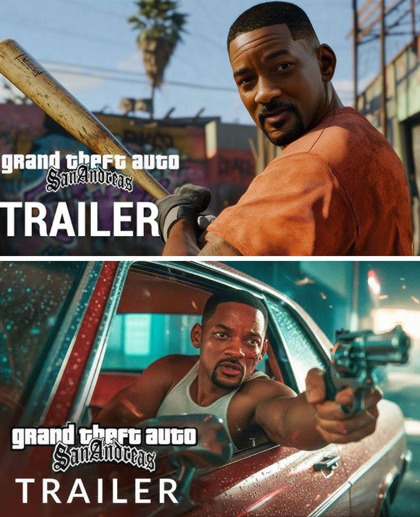 GTA: San Andreas Concept Trailer | Starring Will Smith