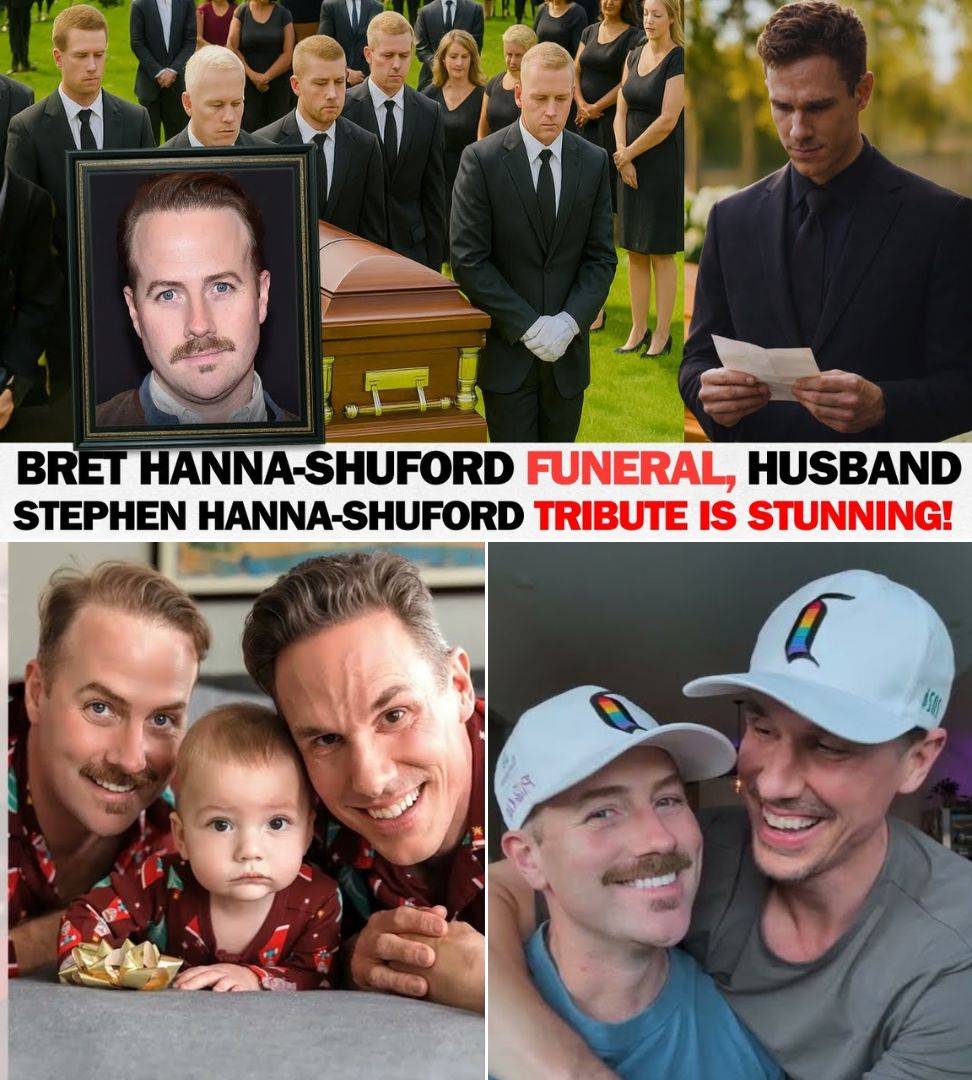 Bret Hanna Shuford's funeral and the tribute from her husband, Stephen Hanna Shuford, are absolutely breathtaking!