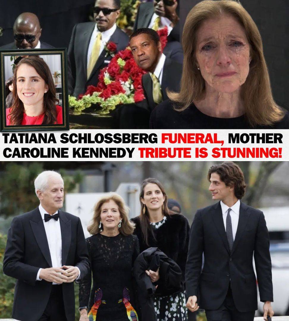 JFK's granddaughter Tatiana Schlossberg's funeral, with a heartfelt tribute from her mother Caroline Kennedy, is absolutely breathtaking!