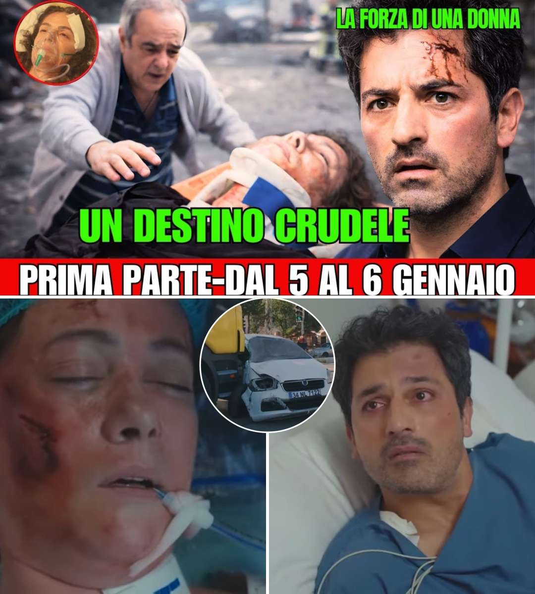 La forza di una donna dal 5 al 6 parte 1: un impatto e tutto cambia improvvisamente.