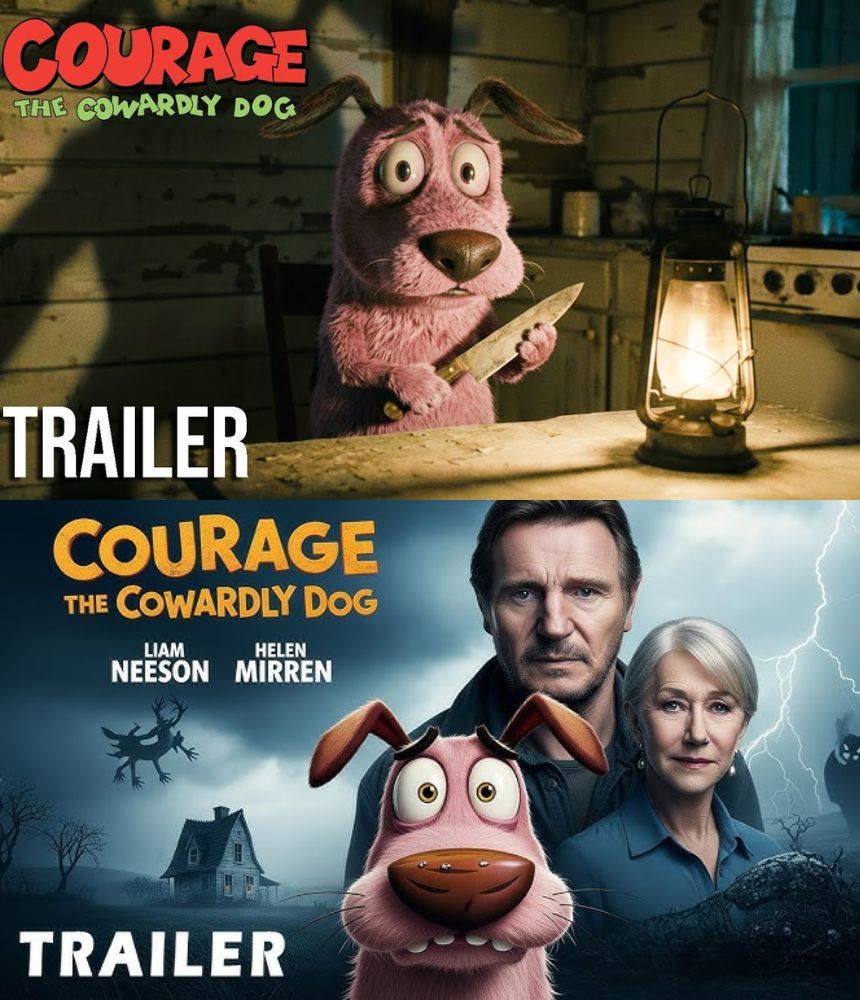 Courage the Cowardly Dog (2026) – Starring Harrison Ford &amp; Melissa McCarthy | Concept Trailer