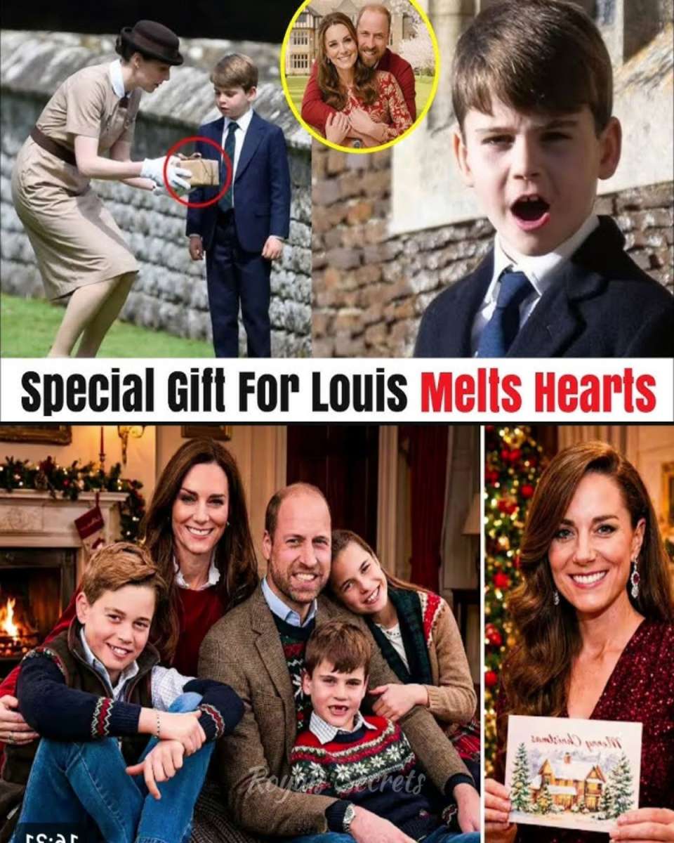 Prince Louis Dazzles with a Touching Surprise Gift: Unveiling the Heartfelt Significance Behind His Adorable Gesture!