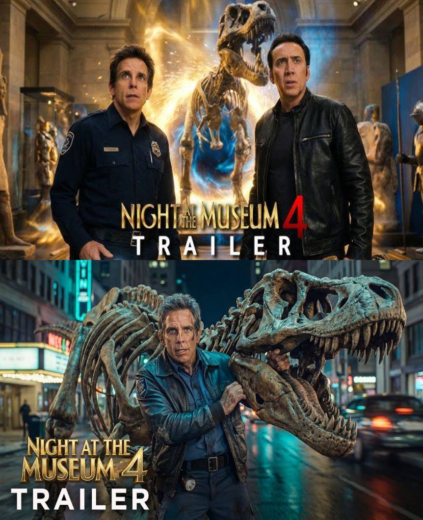 Prepare for an Unforgettable Journey: Night at the Museum 4 (2026) – Ben Stiller &amp; Charlize Theron Team Up for a Heart-Pounding Adventure!