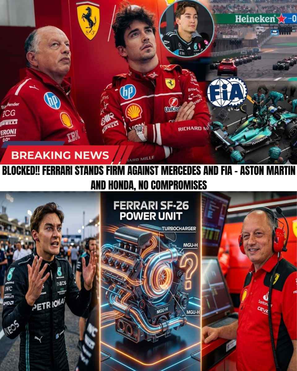 Mercedes is FURIOUS and the FIA is scrambling! 😱 The crazy 2026 rules have turned the start line into a complete disaster zone. But while rivals panic over the 5-second turbo rule, Ferrari just exploited a genius loophole to dominate!