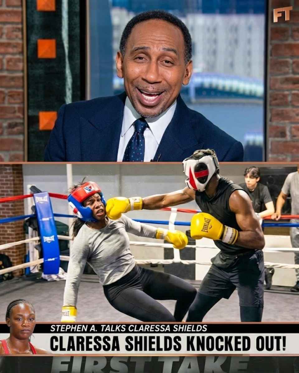 The internet is in an absolute UPROAR! 😱🔥 After a sickening LEAKED gym video showed the undisputed champ getting DROPPED by a man, Stephen A. Smith just went on the air and brutally LAUGHED at her!