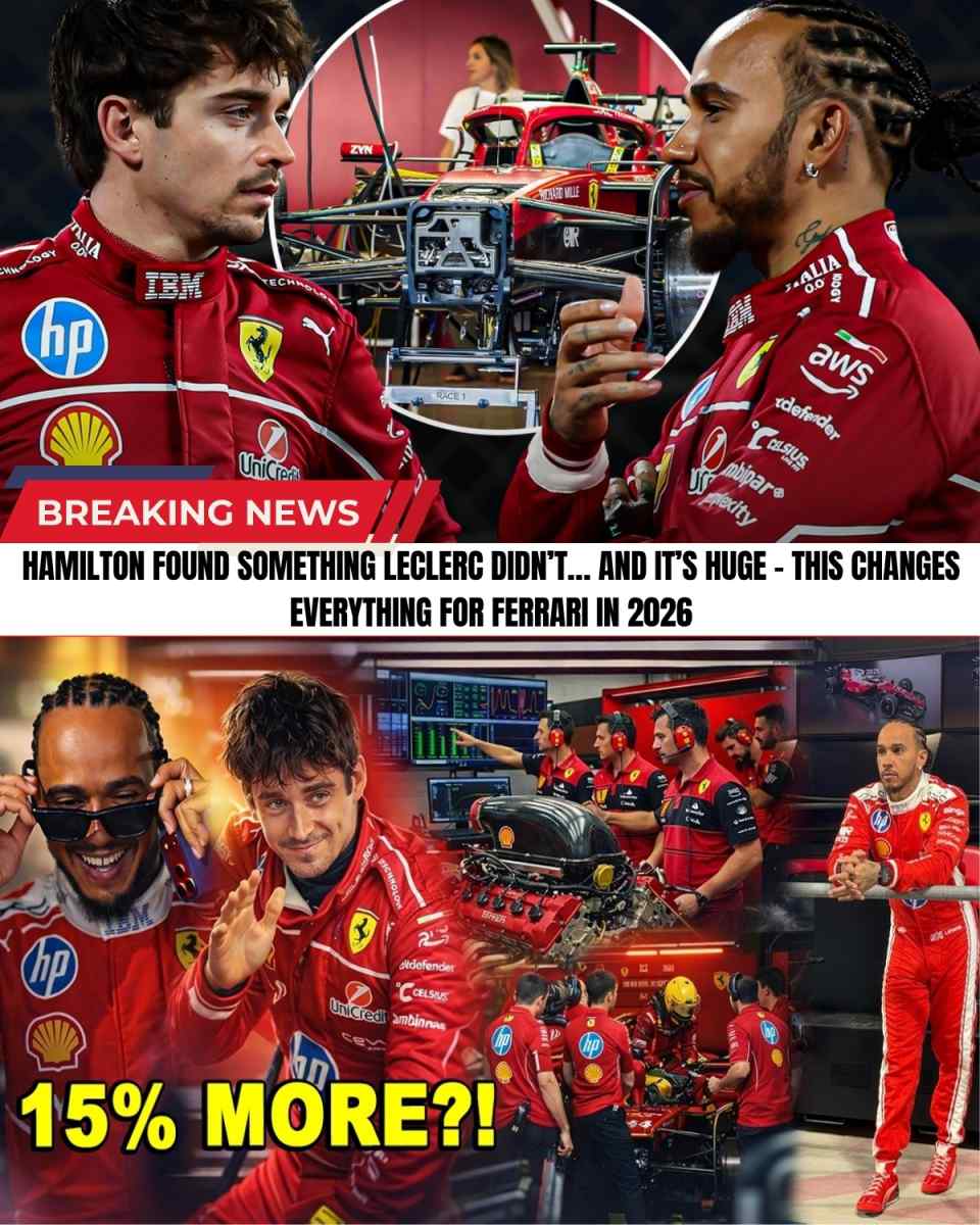 At 41, Lewis Hamilton just cracked the 2026 F1 code, and the data is TERRIFYING! 😱 While Charles struggles to survive the new rules, Lewis unlocked a massive 15% energy advantage! 🔋⚡ This completely flips the championship fight!