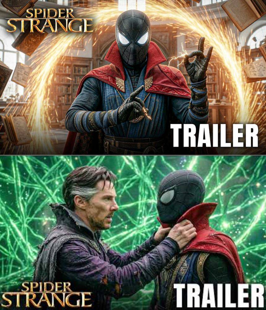 SPIDER STRANGE (2027) - Andrew Garfield, Benedict Cumberbatch | Concept Trailer