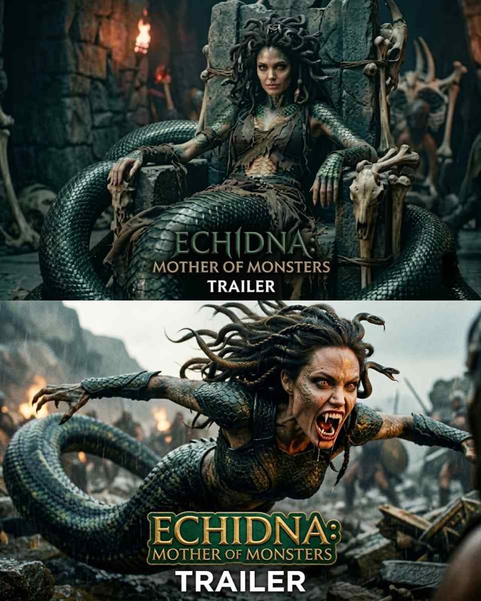 Echidna: La Madre de Monstruos Desata el Caos - ¡Angelina Jolie y Gerard Butler en un Tráiler Épico!