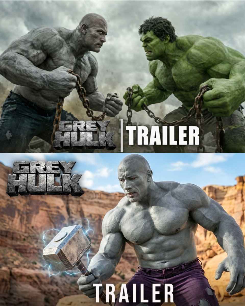 ¡Hulk Gris (2026) Desata la Furiosa Transformación de Dwayne Johnson y Mark Ruffalo en un Tráiler Épico!