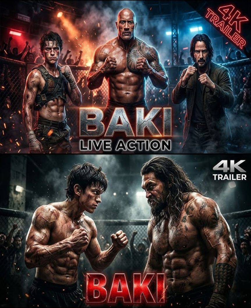 Baki (2026): Unleashing Tom Holland, Dwayne Johnson, and Keanu Reeves in an Epic Battle for Survival – Watch the Thrilling Concept Trailer Now!