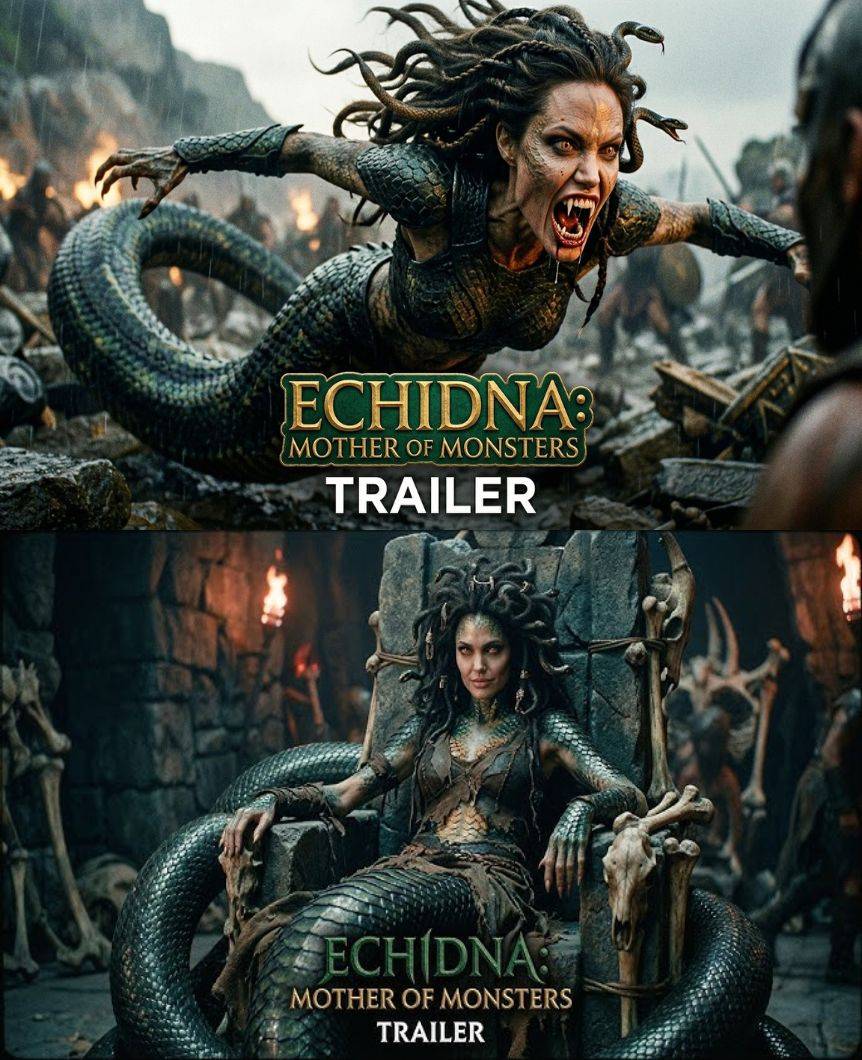 Echidna: La Resurrección de los Monstruos (2026) - ¡Angelina Jolie y Gerard Butler en un Épico Tráiler!